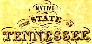 Native of the State of Tennessee